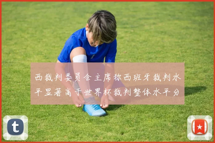 西裁判委员会主席称西班牙裁判水平显著高于世界杯裁判整体水平分析
